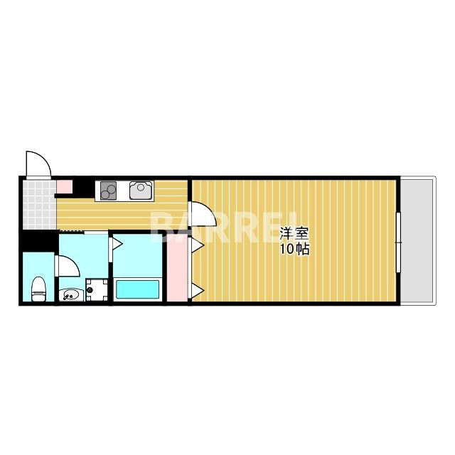 アムールMignonの間取り