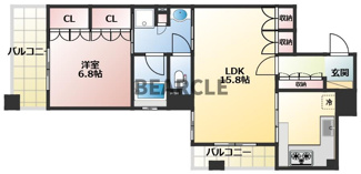 【間取り】 | リーガル京都烏丸御池