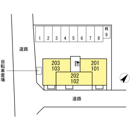 【区画図】