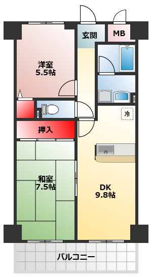 【間取り】 | サンクレスト28