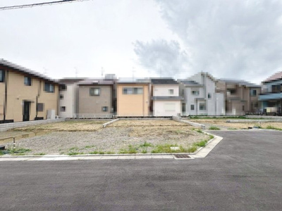 【外観】 | 東羽衣６丁目　新築分譲住宅　全４区画 | ＪＲ阪和線「富木」駅まで徒歩１４分！毎日の通勤や通学に便利ですね♪