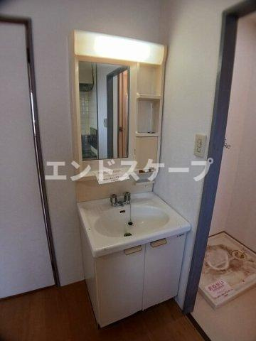 テルサ中居Ａの洗面所|高崎、前橋のお部屋探しはエンドスケープまで！お客様の理想お聞かせ下さい♪