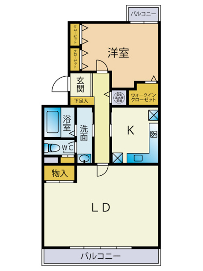 【間取り】 | コーポラス富士 中古マンション EM06220 | コーポラス富士　間取り図