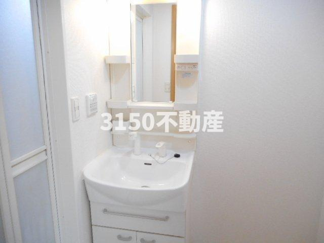 ジョイフルＭ３の洗面所|コンパクトで使いやすい洗面所
