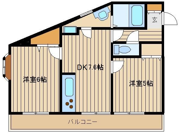 【間取り】 | メゾンド下屋敷I