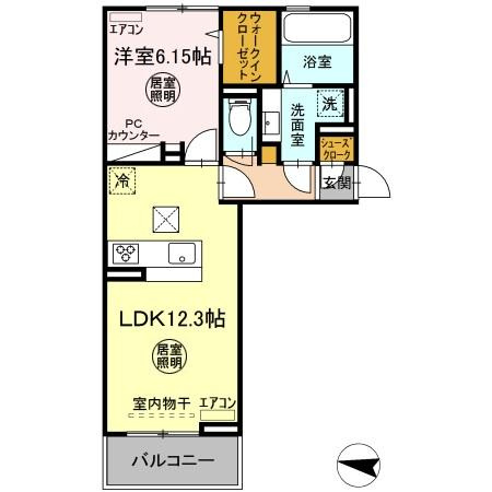 【間取り】 | D-room朝日