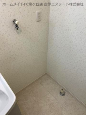 【設備】 | ティンカーベルRS | 室内洗濯機置き場
※イメージ　反転タイプのお部屋の写真