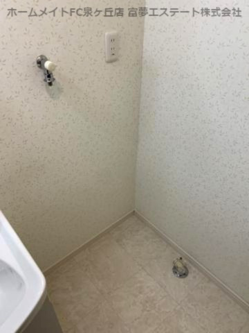 【設備】 | ティンカーベルRS | 室内洗濯機置き場
※イメージ　反転タイプのお部屋の写真