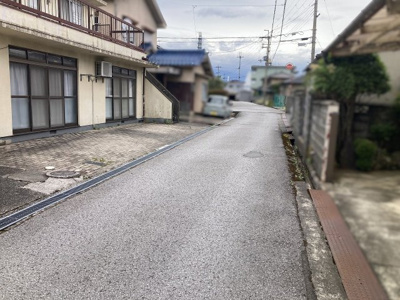 【前面道路含む現地写真】 | 長浜市八幡東町売土地
