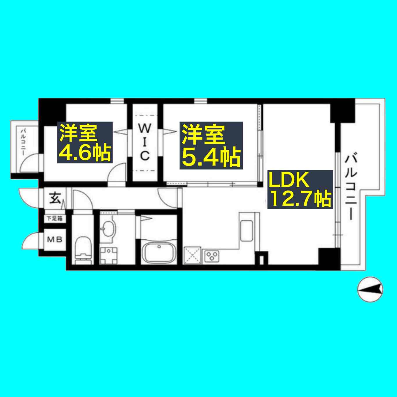 プレイス浅間の間取り