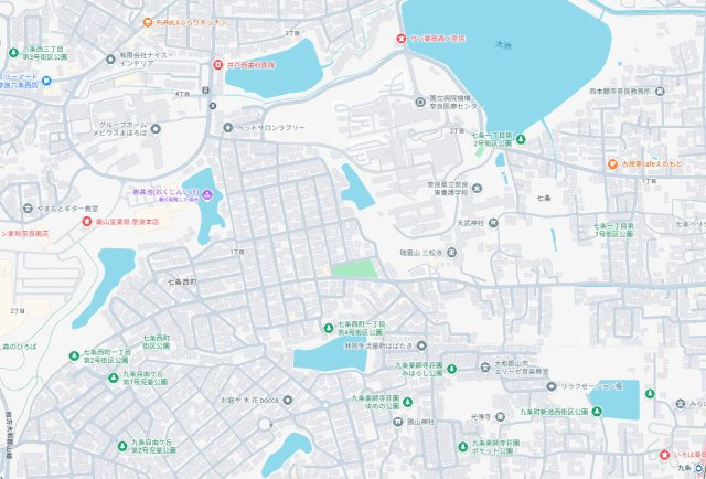 ●29(土)30(日)現地説明会！　奈良市七条西町　限定1邸の地図