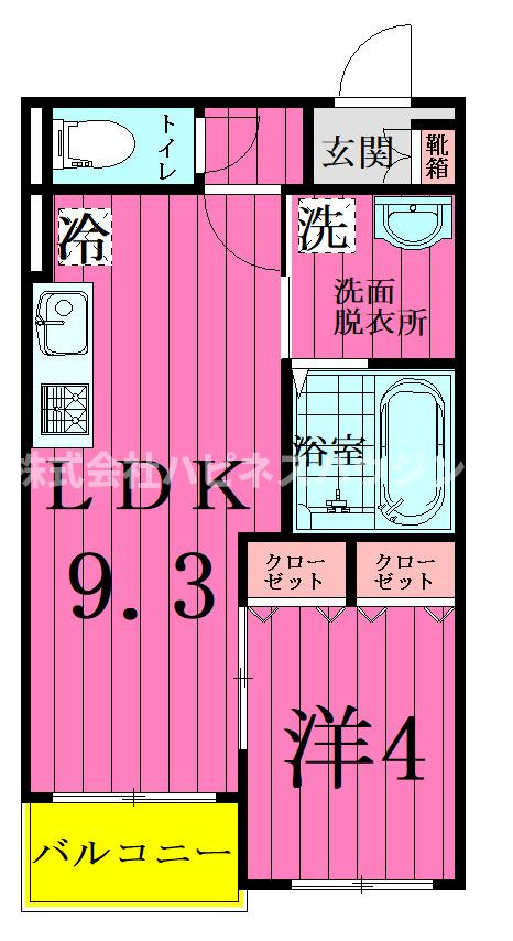 ｈｉｎａｔａ(ヒナタ)の間取り