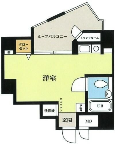 目黒区上目黒１丁目の事務所の間取り