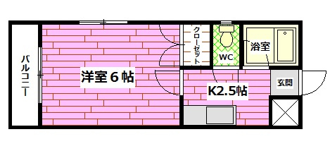 K'ｓ大町（ケーズ大町）の間取り