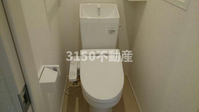 ファイナル　ブルーのトイレ|落ち着いたトイレです