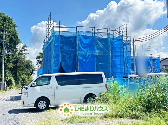 杉戸町下高野第６　新築一戸建て　01　リーブルガーデンの駐車場|26/07/31　撮影