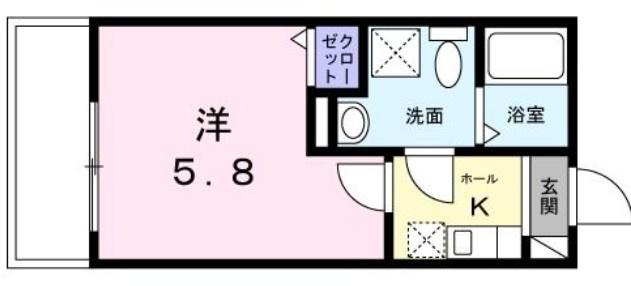 Ａｒｔｉｓ金町の間取り|間取りです。