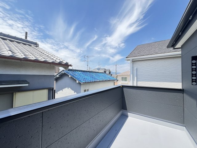 桜井市西之宮のバルコニー