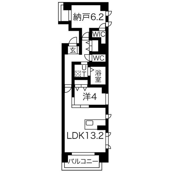 THE MUSE栗山の間取り
