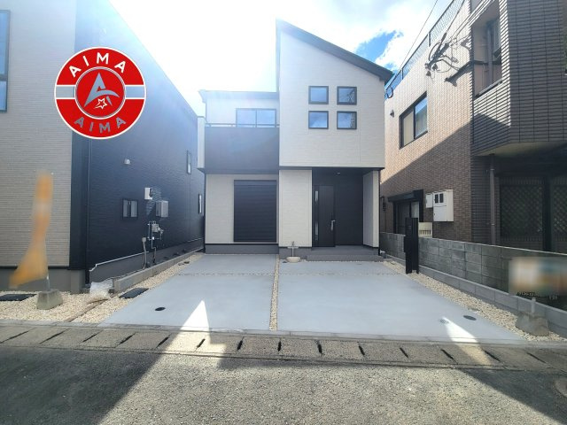 福岡市南区西長住3丁目第2-2棟（1号棟）の外観|デザイン性のある外観です。