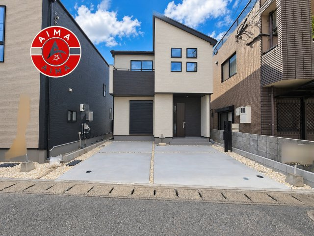 福岡市南区西長住3丁目第2-2棟（1号棟）の外観|デザイン性のある外観です。