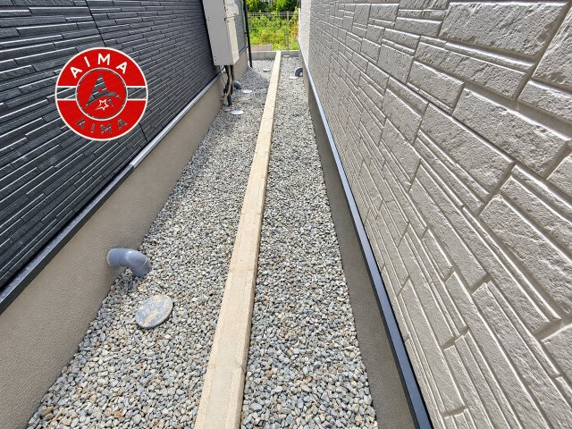 福岡市南区西長住3丁目第2-2棟（1号棟）の外観|お庭で自由な時間を過ごせます。