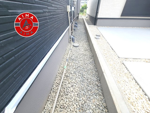 福岡市南区西長住3丁目第2-2棟（2号棟）の外観|お庭で自由な時間を過ごせます。