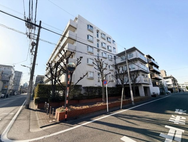 メイゾン仲池上の外観|メイゾン仲池上：防犯カメラが付いております！
