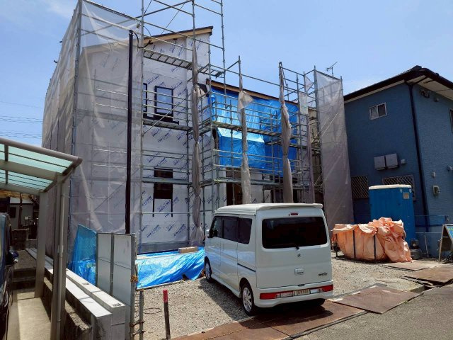 Adoble+ーアドブル＋小倉南区志井1丁目1期　【小倉南区　新築戸建て】の外観|現地撮影　2026,6,11　Adoble+ーアドブル＋小倉南区志井1丁目1期　【小倉南区　新築戸建て】