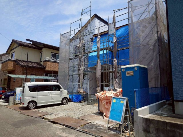 Adoble+ーアドブル＋小倉南区志井1丁目1期　【小倉南区　新築戸建て】の外観|現地撮影　2026,6,11　Adoble+ーアドブル＋小倉南区志井1丁目1期　【小倉南区　新築戸建て】