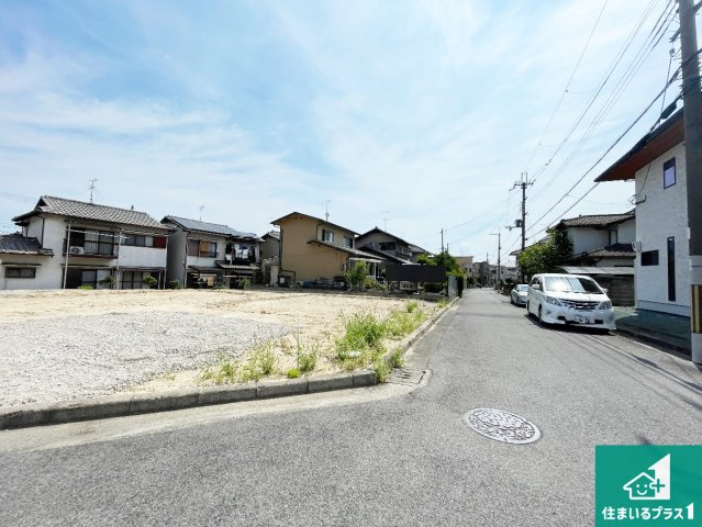 ●29(土)30(日)現地案内可能！　香芝市磯壁の前面道路含む現地写真|周辺は閑静な住宅街です。前面道路もしっかりと有りますので車の出し入れも安心ですよ！