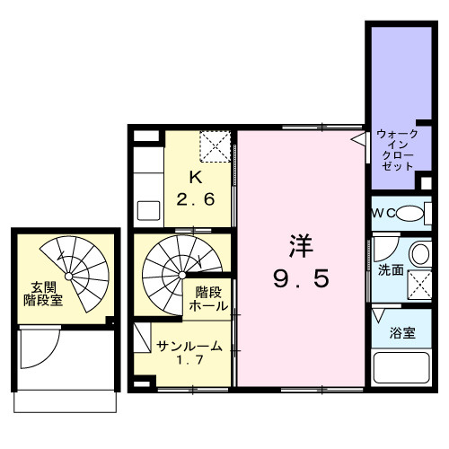 ユーステス鎌倉の間取り|間取図