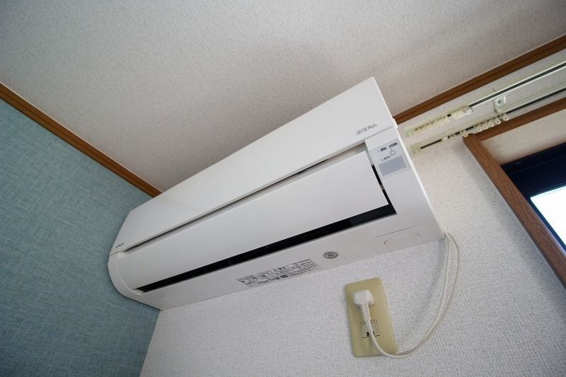 サンフラワーB棟の設備|エアコンが付いているので初期費用を抑えられます