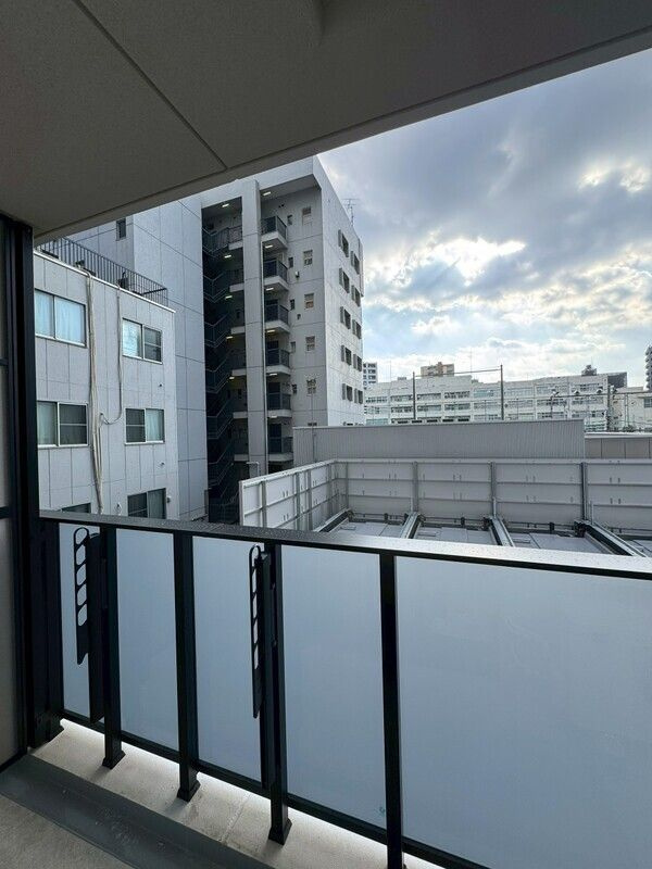 ルミーク錦糸町のバルコニー