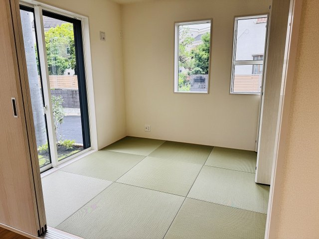 八王子市　石川町　新築一戸建ての和室|～リビングに隣接している5.25帖の和室です～