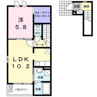 【間取り】 | サンレミ　Ｔ　フジワラ