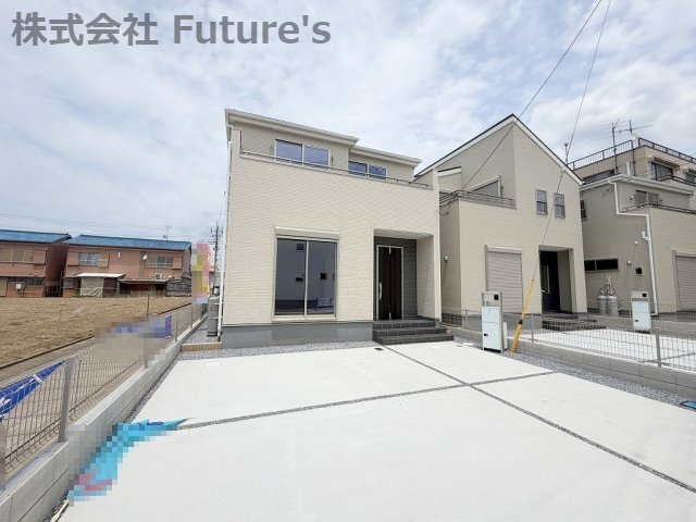 三郷市戸ケ崎3丁目　新築戸建　全10棟　1号棟の外観|「八潮」駅・「三郷中央」駅・「金町」駅までバス便あり◎