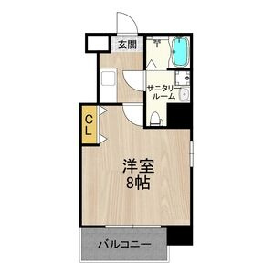 ドゥエリング桜川の間取り