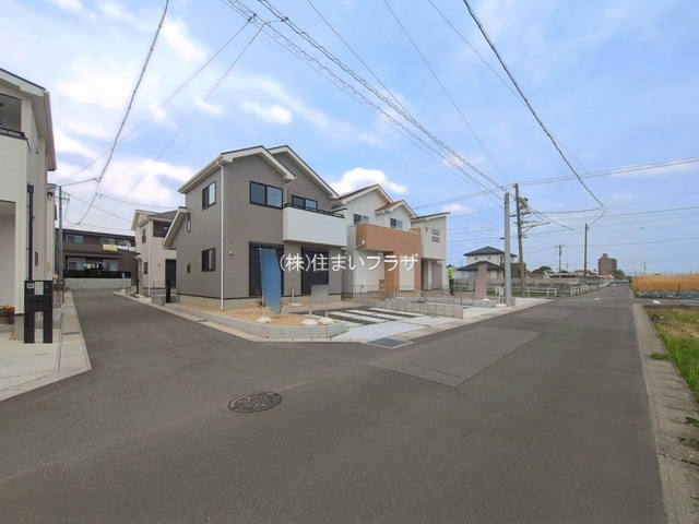仲介手数料無料）江南市宮後町砂場東の前面道路含む現地写真|前面道路含む現地写真です