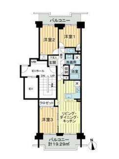 【間取り】 | サン・ステージ緑園都市東の街７番館