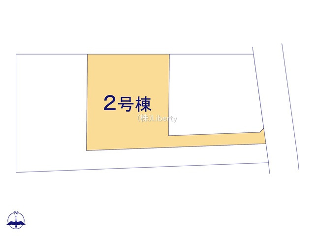 小美玉市羽刈第5　2号棟　新築戸建の区画図