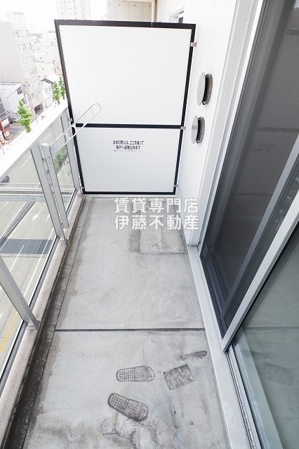 Alba Grande 名護屋のバルコニー