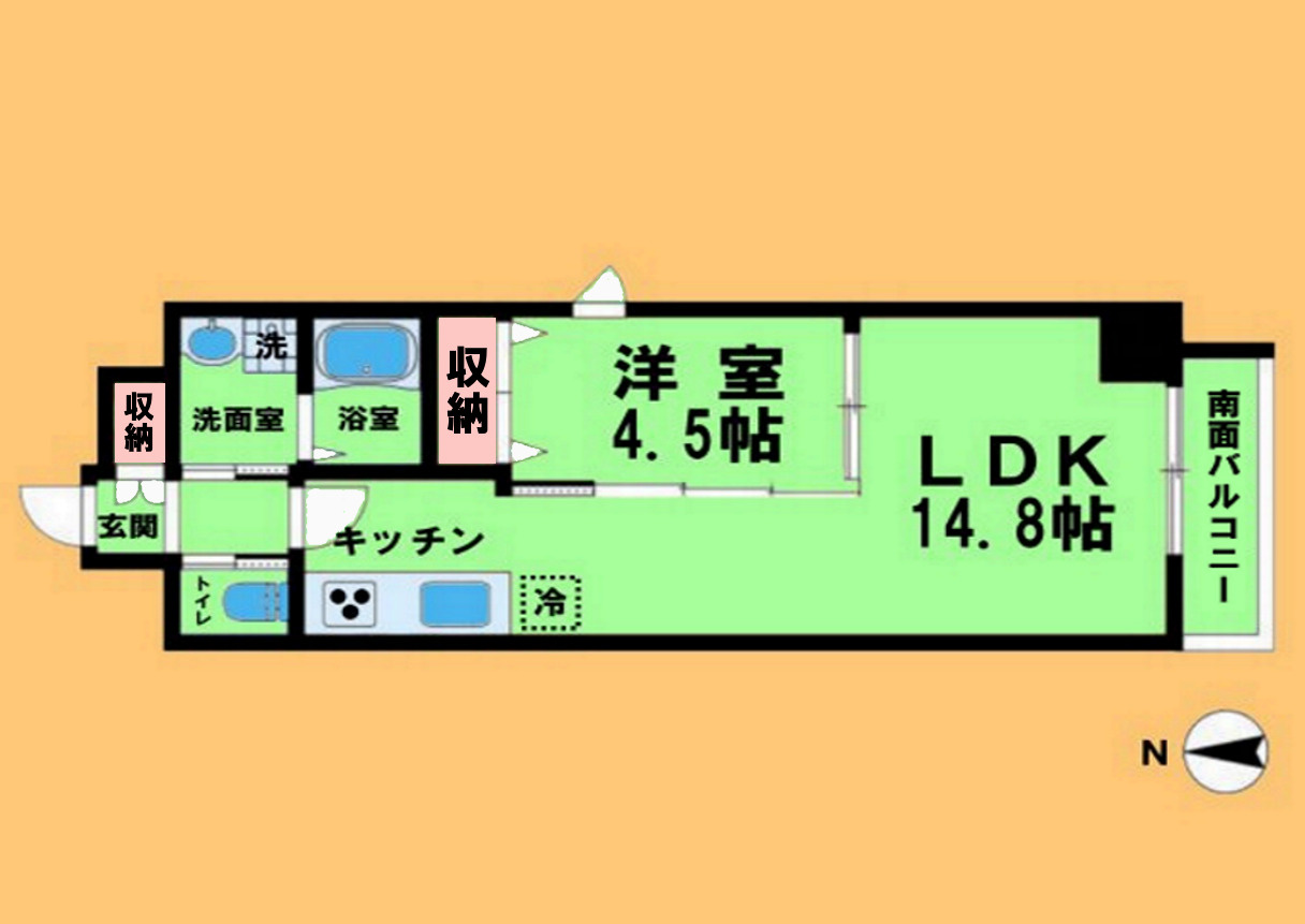 Alba Grande 名護屋の間取り
