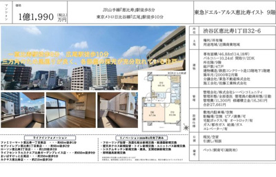 【その他】 | 東急ドエル・アルス恵比寿イスト　仲介手数料無料＋60万円現金プレゼント中