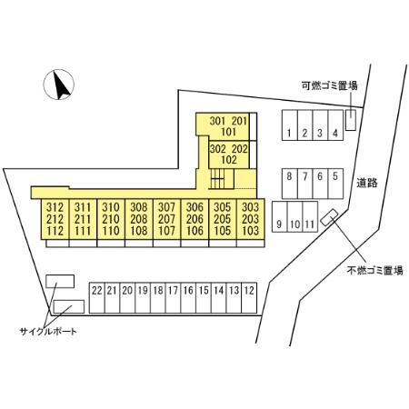 CASTILLO（カスティーヨ）の区画図