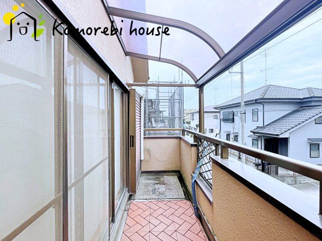 鴻巣市吹上富士見　1期　中古戸建のバルコニー|26.7.13　撮影済み