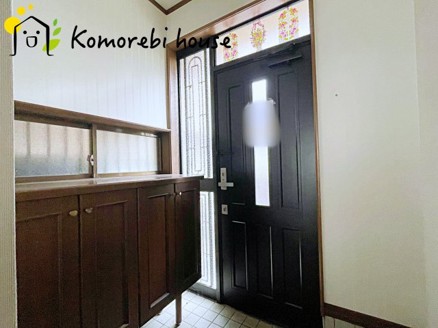 鴻巣市吹上富士見　1期　中古戸建の玄関|26.7.13　撮影済み