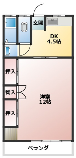 【間取り】 | 堀川アパート