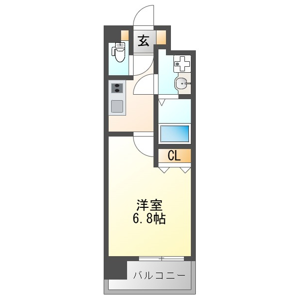 LiveFlatTsukamotoの間取り