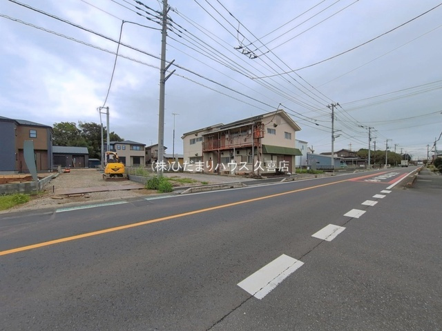 杉戸町下高野第６　新築一戸建て　03　リーブルガーデンの前面道路含む現地写真|2026/09/04　撮影